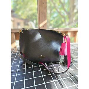 Kate Spade Black and Pink Crossbody Bag